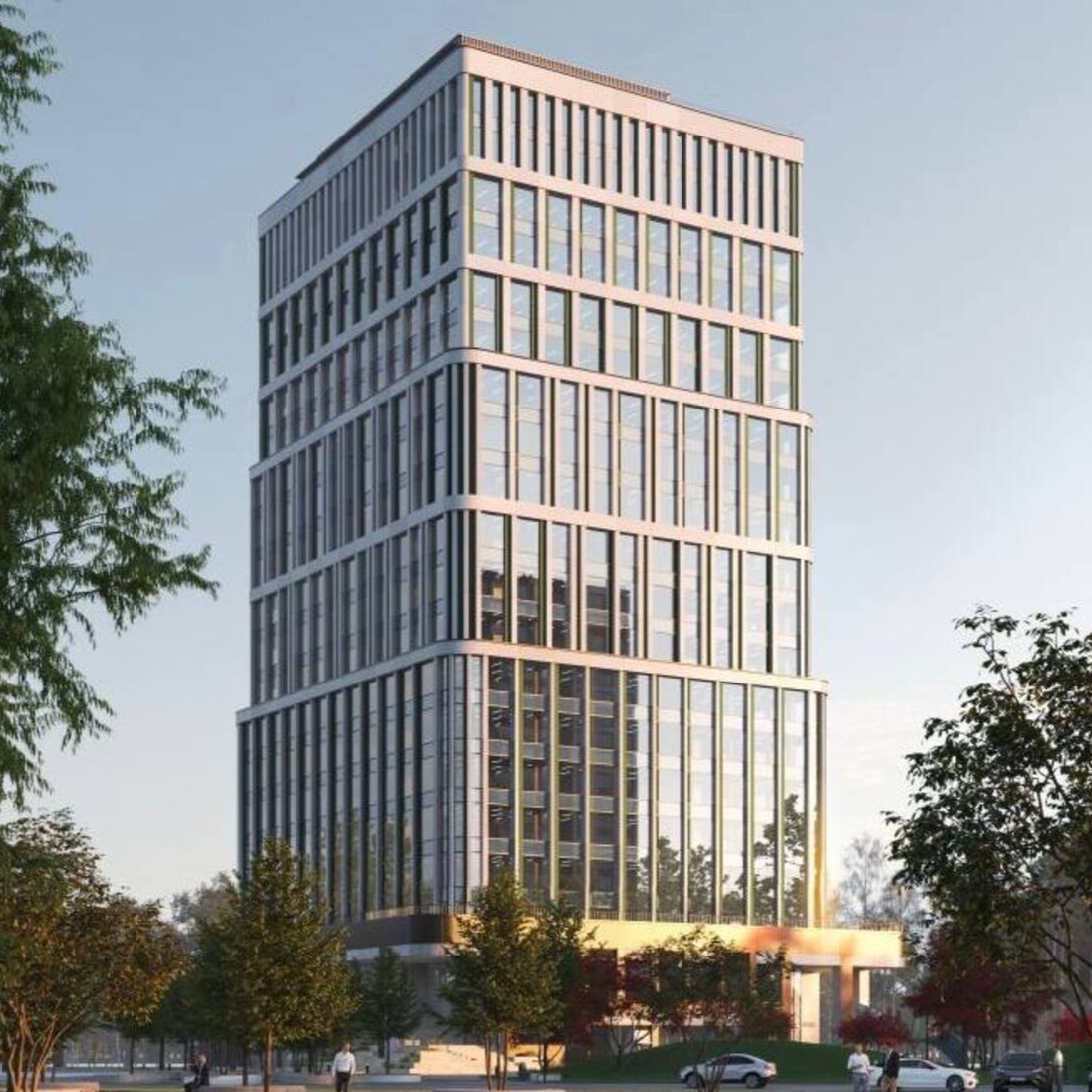 Началось строительство БЦ Mount от Forma