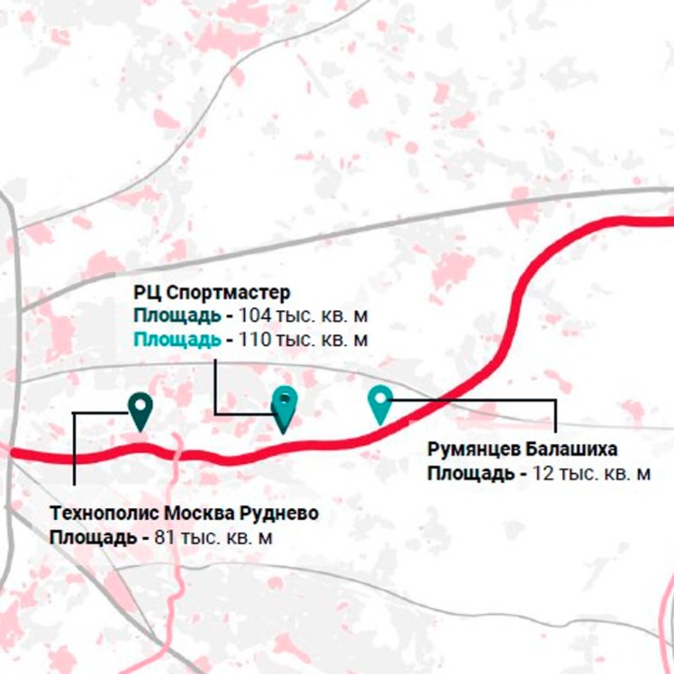 СMWP: Восточное направление насыщается складами